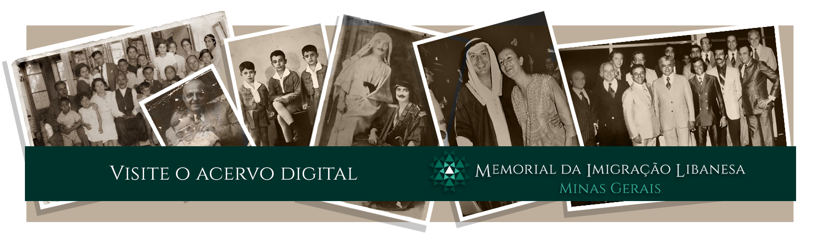 Visite o Acervo Digital - Memorial da Imigração Libanesa Minas Gerais
